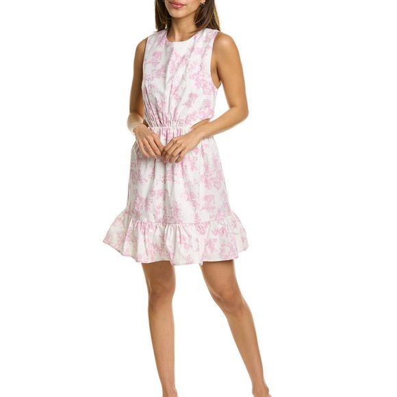 Wayf Dresses & Skirts - WAYF Side Cutout Ruffled Hem Dress